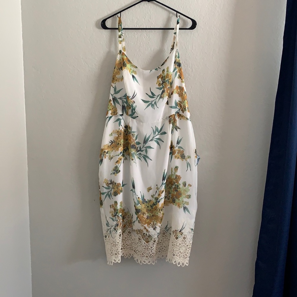 Eve Mendes New York and Company Floral Dress